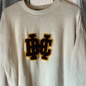 Vintage Edwards Andrew Rohan Letterman Sweater Men’s Medium Made In USA